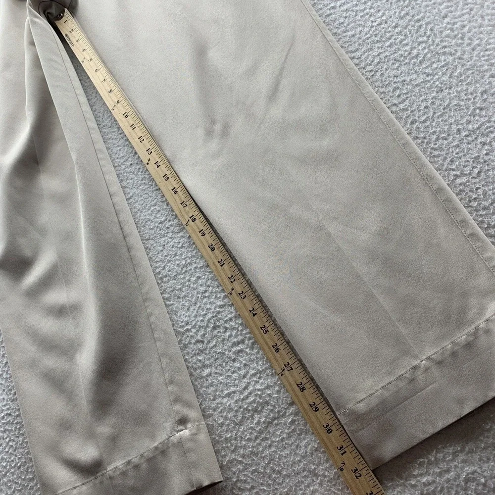 Nike Golf Chino Pants‎ Mens 38x32 Mid Rise Pleated Khaki Sports Dry Wicking Dad